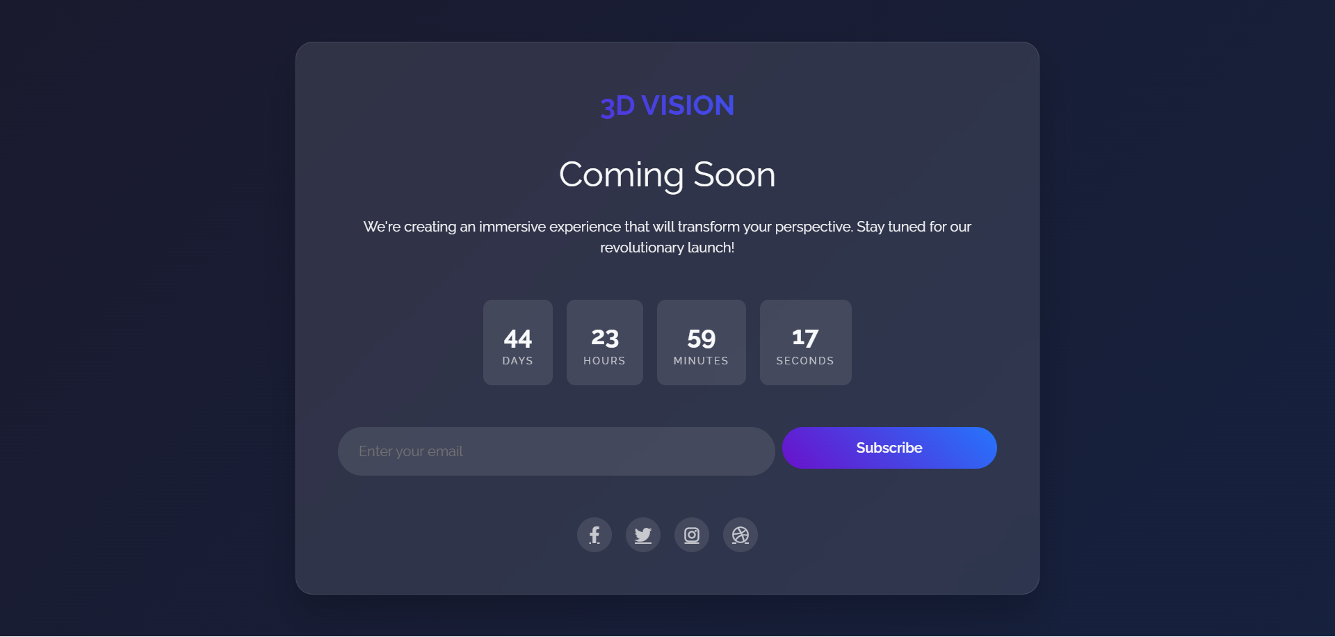 3D Perspective Template