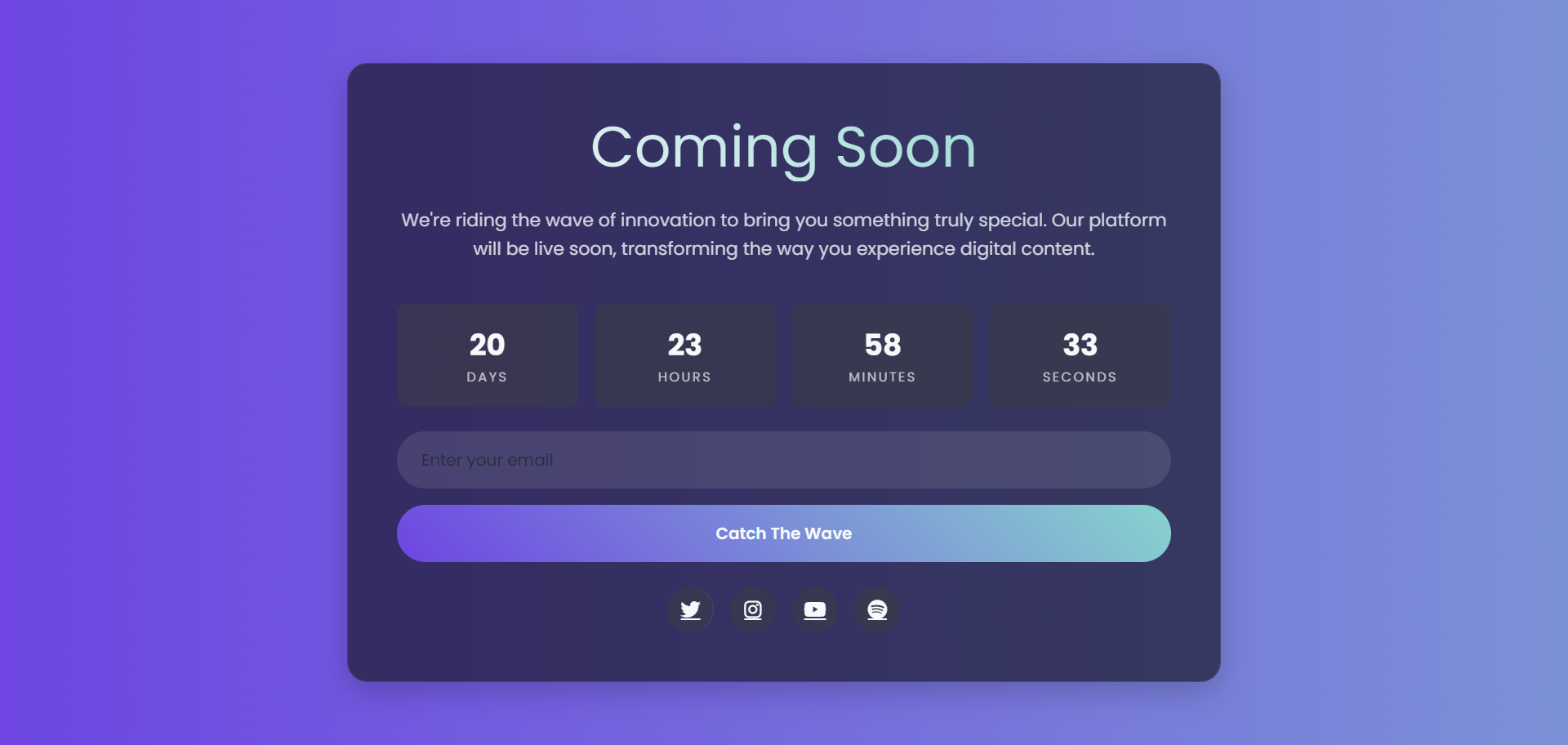 Gradient Wave Template